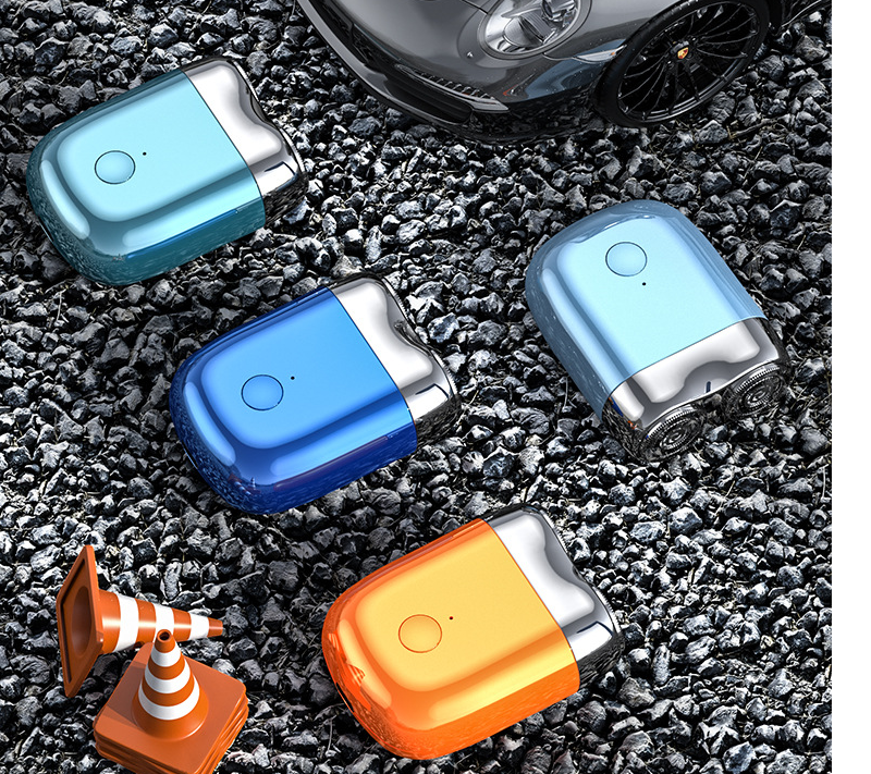Rasoir Électrique USB Rechargeable pour Hommes : Mini Rasoir Portable de Voyage