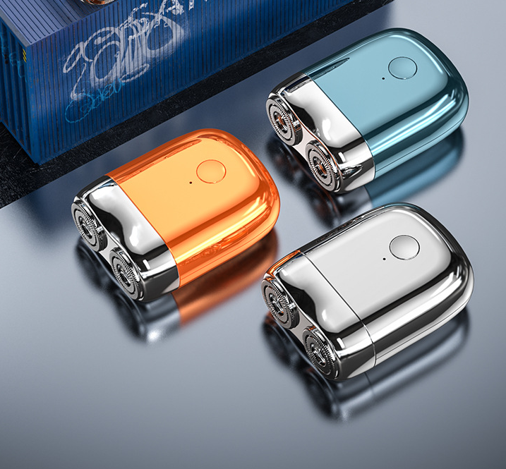 Rasoir Électrique USB Rechargeable pour Hommes : Mini Rasoir Portable de Voyage