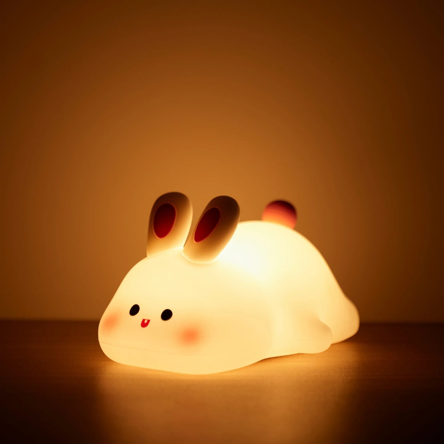Lampe de Nuit LED Animaux Mignons : Veilleuse Silicone Rechargeable pour Enfants et Bébés