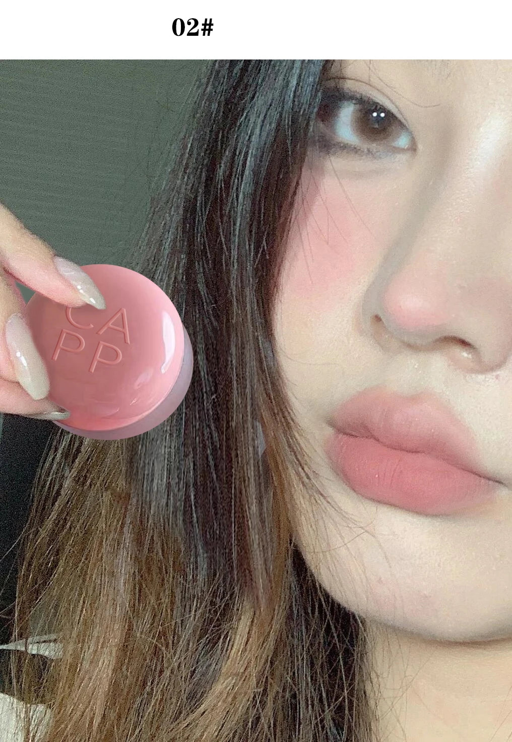 Canned Lip Mud Mist Lipstick Moisturizing Velvet Matte Mousse Solid Lip Gloss Cheek Blush Cream Tint Lips Makeup Korean Cosmetic
