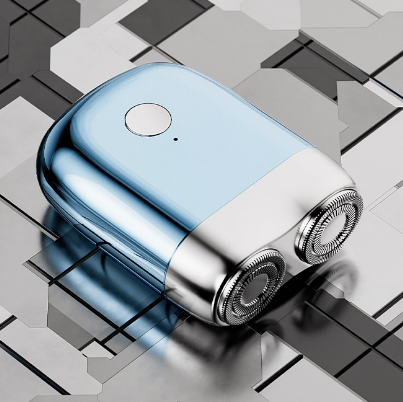 Rasoir Électrique USB Rechargeable pour Hommes : Mini Rasoir Portable de Voyage
