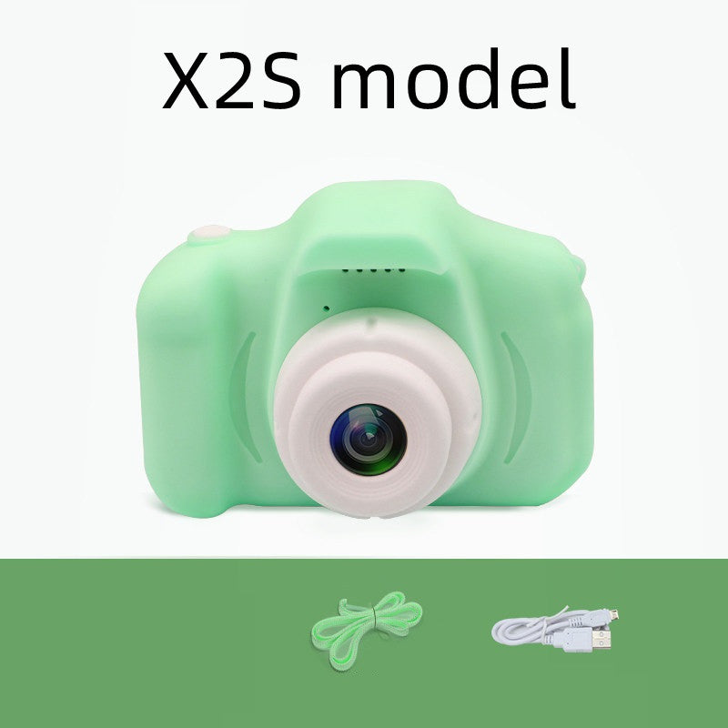 Appareil Photo Numérique Mini HD pour Enfants : X2 Cartoon, Fun et Créatif